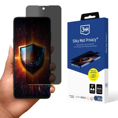 3MK ZAŠČITNA FOLIJA ZA EKRAN MOTOROLA EDGE 20 LITE Z ZAŠČITO PROTI BLEŠČANJU PRIVACY