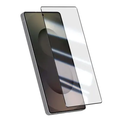 Kaljeno steklo za Galaxy S25 Ultra, proti praskam, 3D ukrivljen rob, ultra odporno, Prozorno