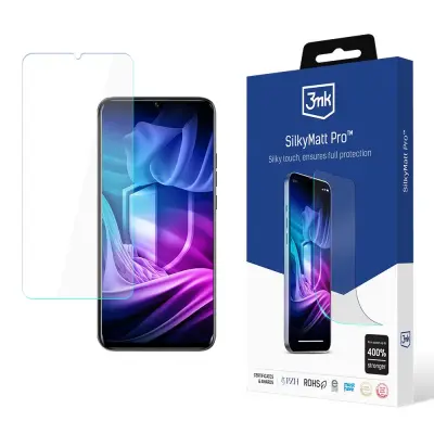 3MK KALJENO STEKLO ZA IPHONE 13 14 15 G73 SILKY MATT PRO ZAŠČITA ZA EKRAN