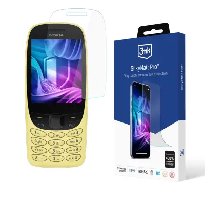 3MK KALJENO STEKLO ZA NOKIA 6310 2024 SILKY MATT PRO BREZ PRSTNIH ODTISOV