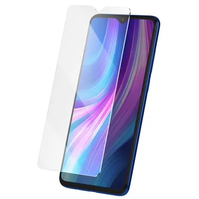 Kaljeno steklo za Xiaomi Redmi Note 8 Pro trdota 9H proti praskam, Prozorno