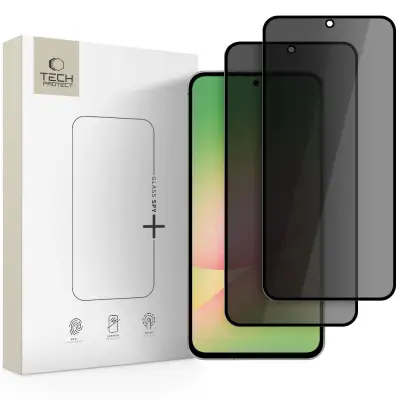TECH-PROTECT PRIVACY GLASS SPY+ ZA SAMSUNG GALAXY A36 A56 5G ZAŠČITNO