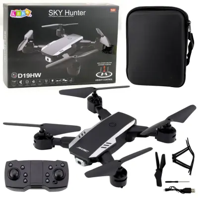 Aku. 360 zložljiv dron s kamero Sky Hunter D19HW WiFi FPV