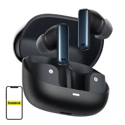 SLUŠALKE BASEUS TWS ZA TELEFONE XIAOMI SAMSUNG BREZŽIČNE Z MIKROFONOM