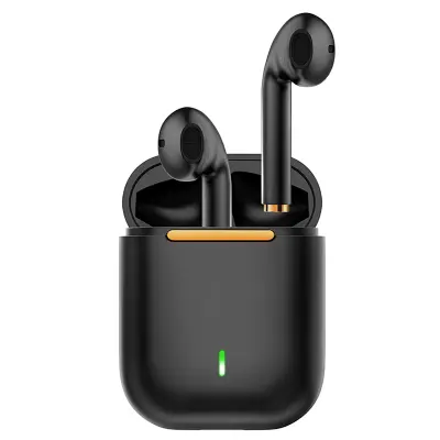 TWS Bluetooth 5.0 Andrea Ultra lahke brezžične slušalke, Črna