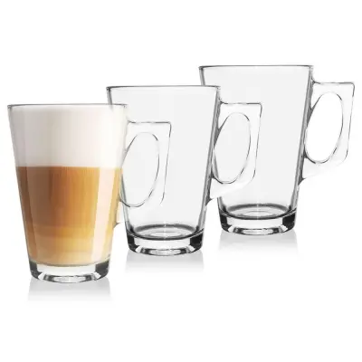 Kozarci za kavo Latte 240 ml 3 kosi.