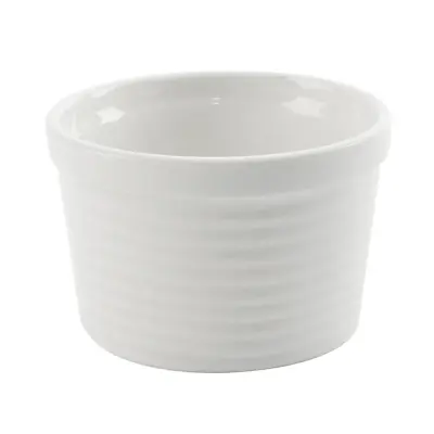 Bela porcelanasta posoda za peko 10,5 cm, 250 ml