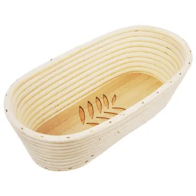 Košara za vzhajanje testa iz ratana 1,5 kg / 32x15x9 cm