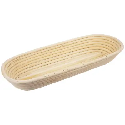 Košara za vzhajanje testa iz ratana 1,5 kg / 43x16x7 cm