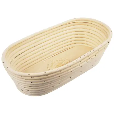 Košara za vzhajanje kruha iz ratana, DOMAČA 1,5 kg / 32x15x9 cm