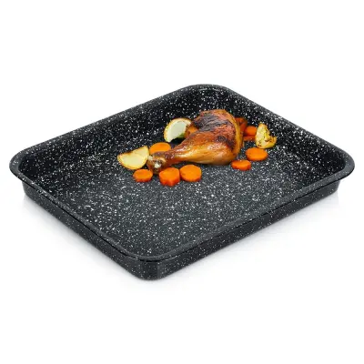 Pravokotni granitni pekač GRANDE 4 l, 39,5x33,5x4,5 cm