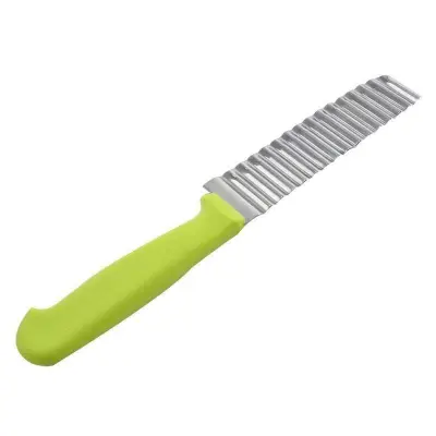 Nož za pomfrit iz nazobčanega jekla 23 cm