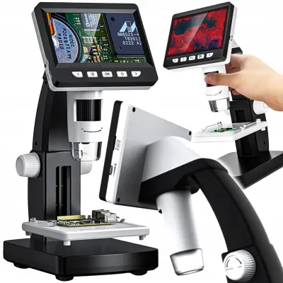 Digitalni LCD mikroskop LED 1000X zoom USB