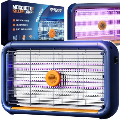 Močna viseča UV LED svetilka proti mrčesu 6W 40cm MOSQUITO KILLER