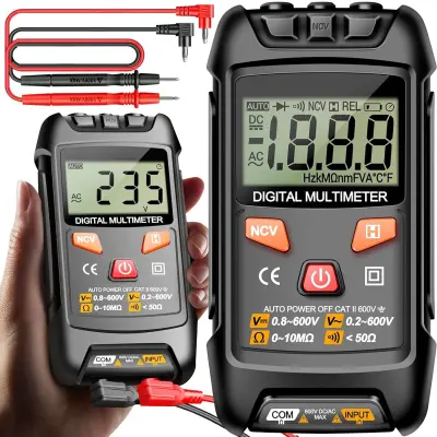 Univerzalni brezkontaktni digitalni multimeter LCD NCV