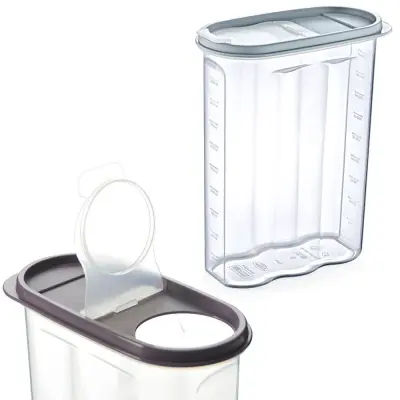 Posoda za razsute izdelke z merilno skodelico 2,4 l