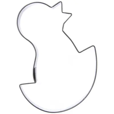Jeklen modelček za piškote piščanec 7 cm