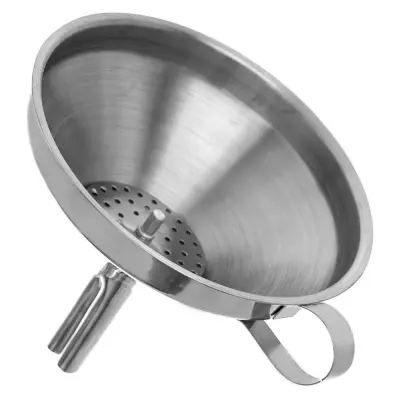 Kuhinjski lijak z jeklenim cedilom 12,5 cm