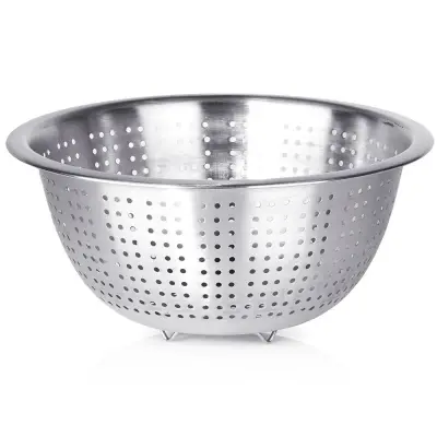 Jekleno kuhinjsko cedilo 24 cm