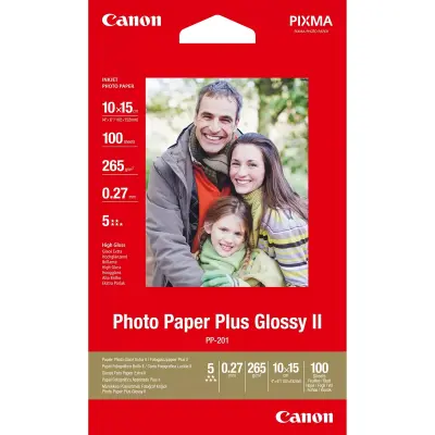 Foto papir CANON PP-201, 10 x 15 cm, 100 listov