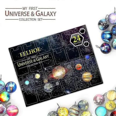 Božični koledar 24 Days Countdown Universe Galaxy Blind Box Darilne igrače @bugu