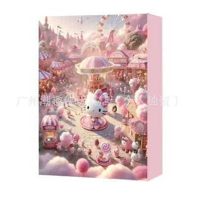 Božični adventni koledar Hello Kitty Blind Box Božični odštevalnik Otroške vroče božične ustvarjalne KT Cat izobraževalne igrače 24