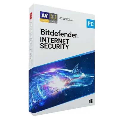 Bitdefender Internet Security (3 naprave, 1 leto) - Antivirus