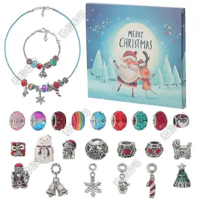 Božični okraski Božični 24. adventni odštevalnik koledar Blind Box Set Diy božično darilo