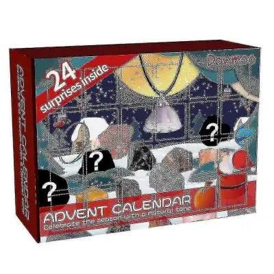 Božični adventni koledar Mineral Blind Box - 24 dni zabavnih poučnih daril za otroke - Igrača za praznično odštevanje