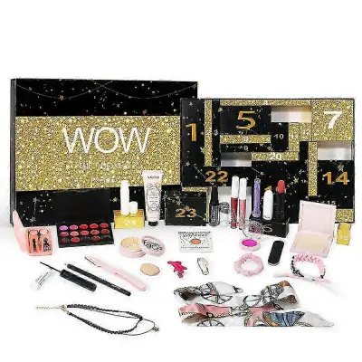 Božični ličila Adventni koledar 24-dnevni odštevalnik make up kozmetični komplet Blind Box Darilo presenečenja