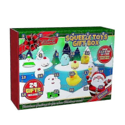 24-dnevni božični adventni koledar Odštevalnik igrače za stiskanje Blind Box Fidgets Set božično darilo -NMAOVchrui58