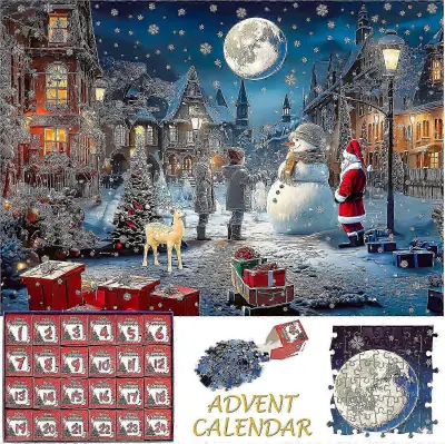 2024 Božični adventni koledar Nogometne figure Punčke 24-dnevna odštevalna slepa škatla XMAS Darilo presenečenja Giftchrui156
