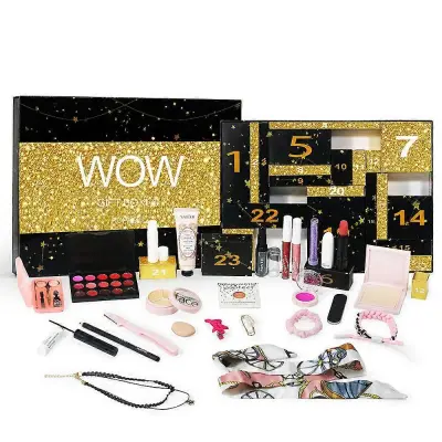 Božični ličila Adventni koledar 24-dnevni odštevalnik make up kozmetični komplet Blind Box Darilo presenečenja
