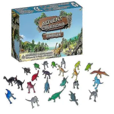 2025 Dinozavri Countdown Blind Box Božični okraski in okraski za noč čarovnic