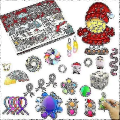 Darilo za božični adventni koledar Fidget Toys za lajšanje stresa Fidget Toy Blind Box Kids - JA