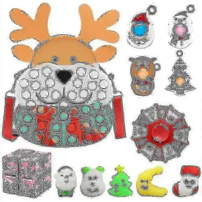 Darilo za božični adventni koledar Fidget Toys za lajšanje stresa Fidget Toy Blind Box Kids - JA