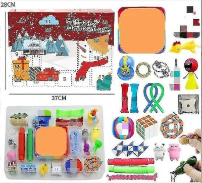 2023 Nov božični adventni koledar Darilo Fidget Toys Stress Relief Fidget Toy Blind Box Kids