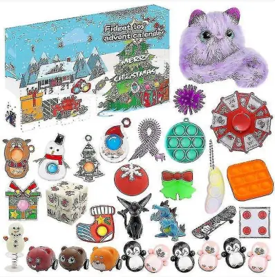 2023 Nov božični adventni koledar Darilo Fidget Toys Stress Relief Fidget Toy Blind Box Kids