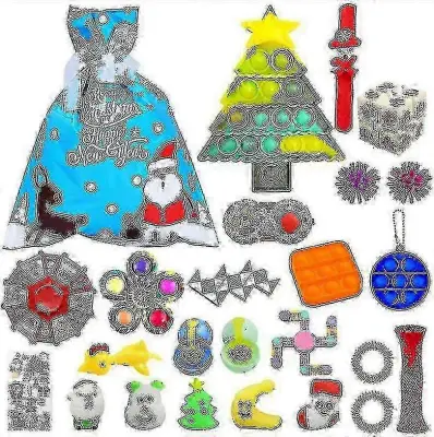 Darilo za božični adventni koledar Fidget Toys za lajšanje stresa Fidget Toy Blind Box Kids - JA