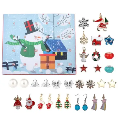 Božični okraski Koledar Darilna škatla Diy Beaded Blind Box božično darilo