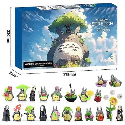 Festivalski božični adventni koledar My Neighbor Totoro 24-delni komplet slepih škatlic Raffle Pack_1