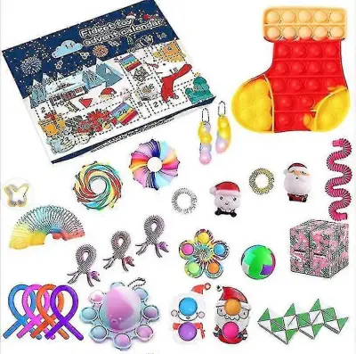 Darilo za božični adventni koledar Fidget Toys Stress Relief Fidget Toy Blind Box Kids-1