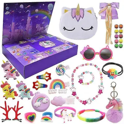 Countdown Božična slepa škatla, adventni koledar, dodatki za dekleta diy, ročno izdelana darilna škatla, komplet igrač, darilo