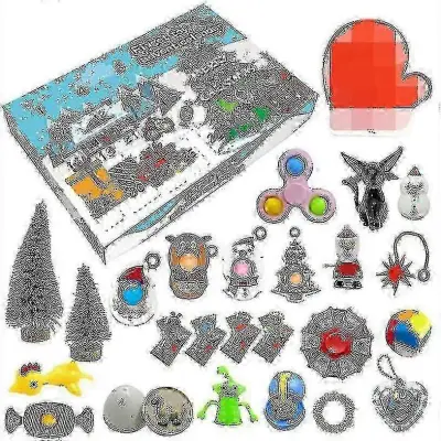 Darilo za božični adventni koledar Fidget Toys za lajšanje stresa Fidget Toy Blind Box Kids - JA