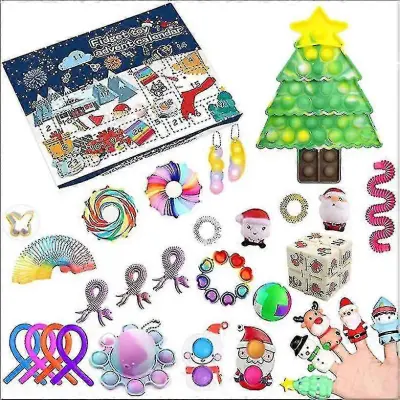 Darilo za božični adventni koledar Fidget Toys Stress Relief Fidget Toy Blind Box Kids-6