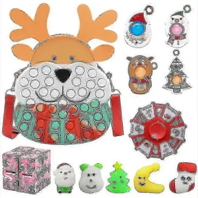 Visokokakovostno darilo za božični adventni koledar Fidget Toys Stress Relief Fidget Toy Blind Box Kidschrui233