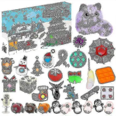 Darilo za božični adventni koledar Fidget Toys za lajšanje stresa Fidget Toy Blind Box Kids - JA