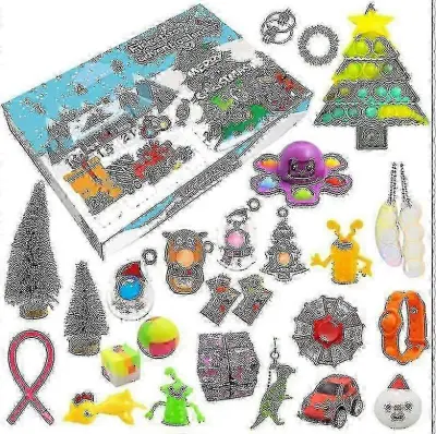 Darilo za božični adventni koledar Fidget Toys za lajšanje stresa Fidget Toy Blind Box Kids - JA