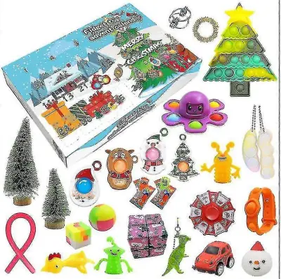 Darilo za božični adventni koledar Fidget Toys Stress Relief Fidget Toy Blind Box Kids-21