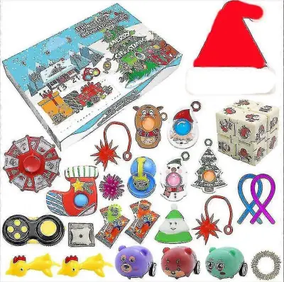 Darilo za božični adventni koledar Fidget Toys Stress Relief Fidget Toy Blind Box Kids-18